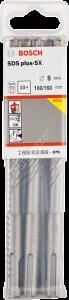 Bosch - SDS-Plus-5X Serisi Kırıcı Delici Matkap Ucu 8*160 mm 10'lu 2608833899