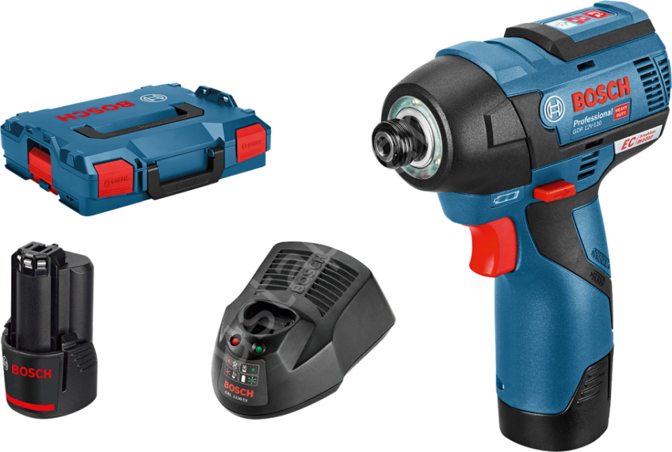 Bosch Professional GDR 12V-110 Çift Akülü 3 Ah Darbeli Somun Sıkma Makinesi 0601900000