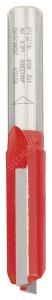 Bosch - Expert Serisi Ahşap İçin Çift Oluklu, Sert Metal Düz Freze Ucu 8*10*62,4 mm 2608629392