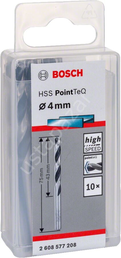 Bosch - HSS-PointeQ Metal Matkap Ucu 4,0 mm 10'lu 2608577208