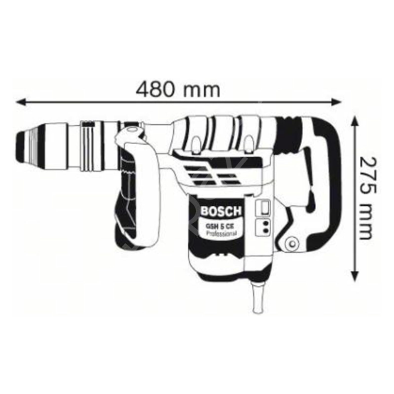 Bosch Professional GSH 5 CE Kırıcı 0611321000