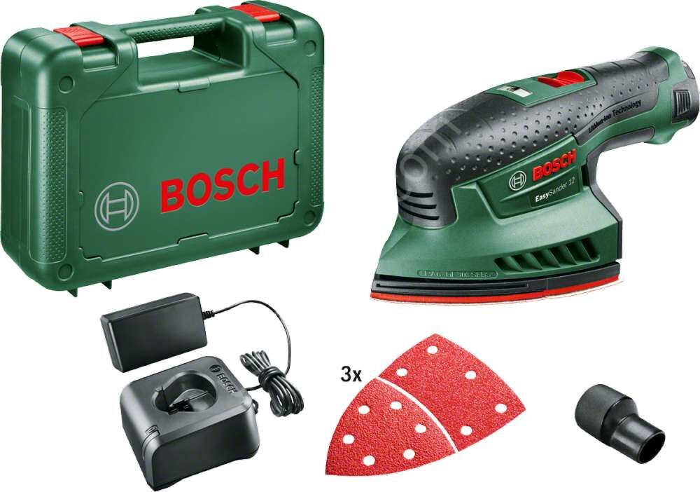 Bosch EasySander 12 Tek Akülü Multi Zımpara Makinesi (1 x 2,0 Ah) 0603976909