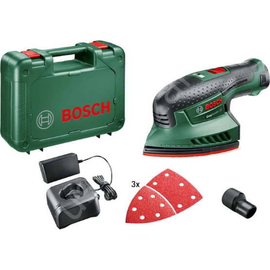 Bosch EasySander 12 Tek Akülü Multi Zımpara Makinesi (1 x 2,0 Ah) 0603976909