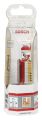 Bosch - Expert Serisi Ahşap İçin Çift Oluklu, Sert Metal Düz Freze Ucu 8*12*63,8 mm 2608629360