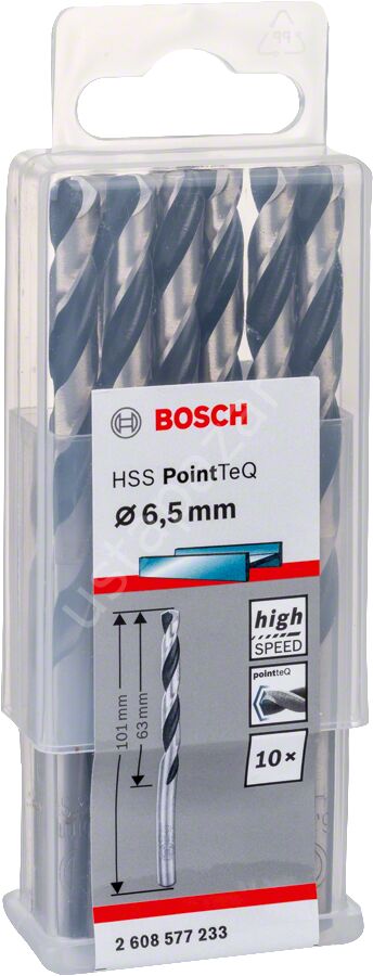 Bosch - HSS-PointeQ Metal Matkap Ucu 6,5 mm 10'lu 2608577233