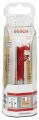 Bosch - Expert Serisi Ahşap İçin Çift Oluklu, Sert Metal Düz Freze Ucu 12*12*80 mm 2608629365