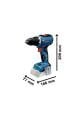 Bosch Profesyonel GSR 18V-65 Çift Akülü 2 Ah Darbesiz Vidalama Makinesi 06019N3000