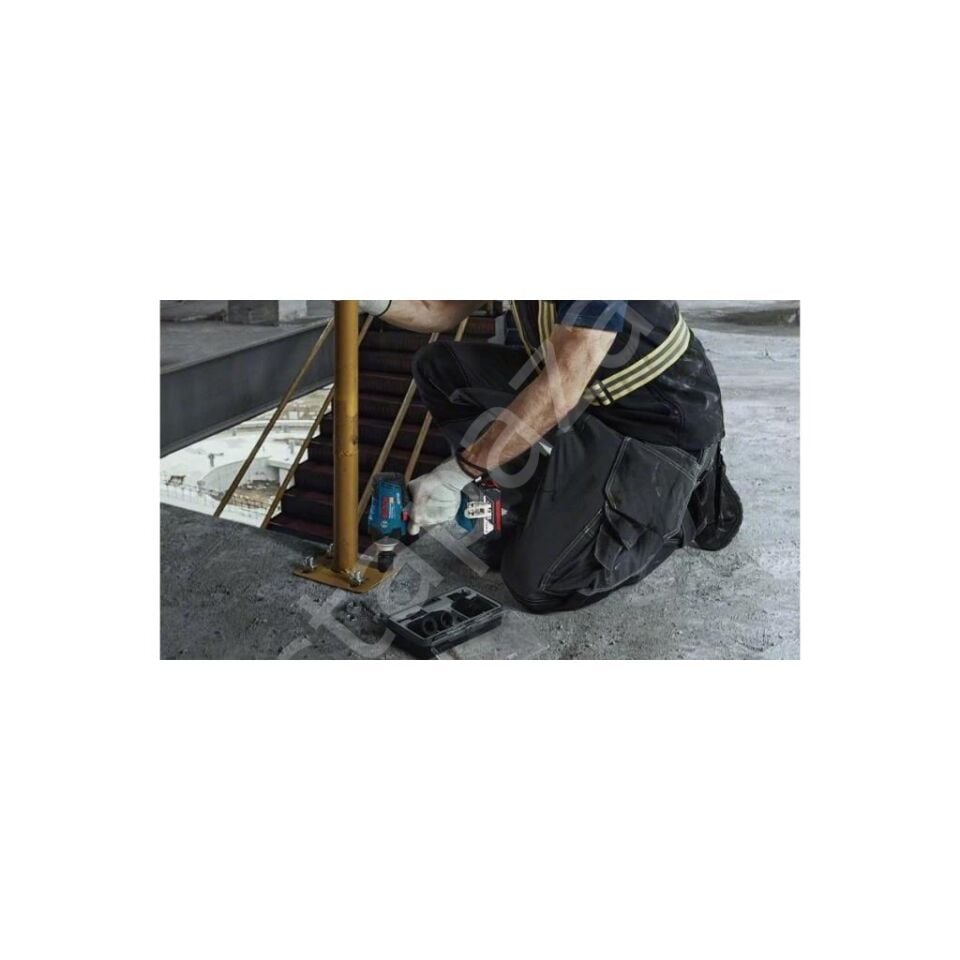 Bosch Professional GDS 18V-400 Çift Akülü 5 Ah Darbeli Somun Sıkma Makinesi 06019K0020