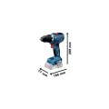 Bosch Profesyonel GSR 18V-65 Çift Akülü 4 Ah Darbesiz Vidalama Makinesi 06019N30K2-2X4