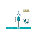 DREMEL MAX  GÜÇLÜ OYMA UCU ALEV UÇLU 9,5 MM (9953)