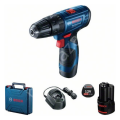 Bosch Professional GSB 120-LI 12 V Çift Akülü Darbeli Vidalama Makinesi + 23 Parça Vidama Ucu