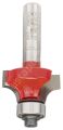 Bosch - Expert Serisi Ahşap İçin Çift Oluklu, Sert Metal Bilye Yataklı Yuvarlama Frezesi 8*6,35*55mm 2608629374