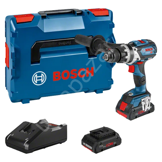 Bosch Profesyonel GSB 18V-110 C 2X4 Ah PC Darbeli Vidalama 06019G030B