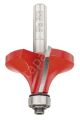 Bosch - Expert Serisi Ahşap İçin Çift Oluklu, Sert Metal Bilye Yataklı Yuvarlama Frezesi 8*15,90*64mm 2608629378
