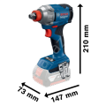 Bosch Profesyonel GDX 18V-285 Akülü Darbeli Somun Sıkma Solo (Akü ve Şarj Cihazı Yoktur) 06019N2120