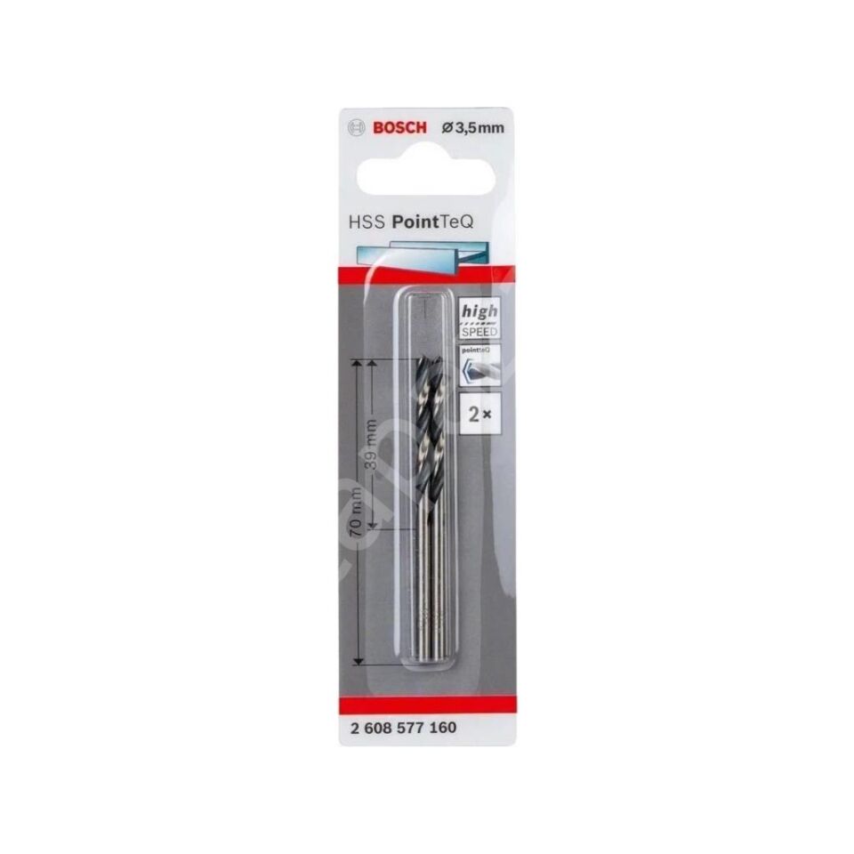 Hss Pointteq Metal Matkap Ucu 3,5 mm 2'Lİ