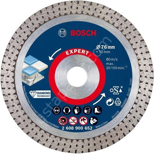 Expert 76 mm Seramik Kesme Diski Gws 12 Uyumlu 2608900652