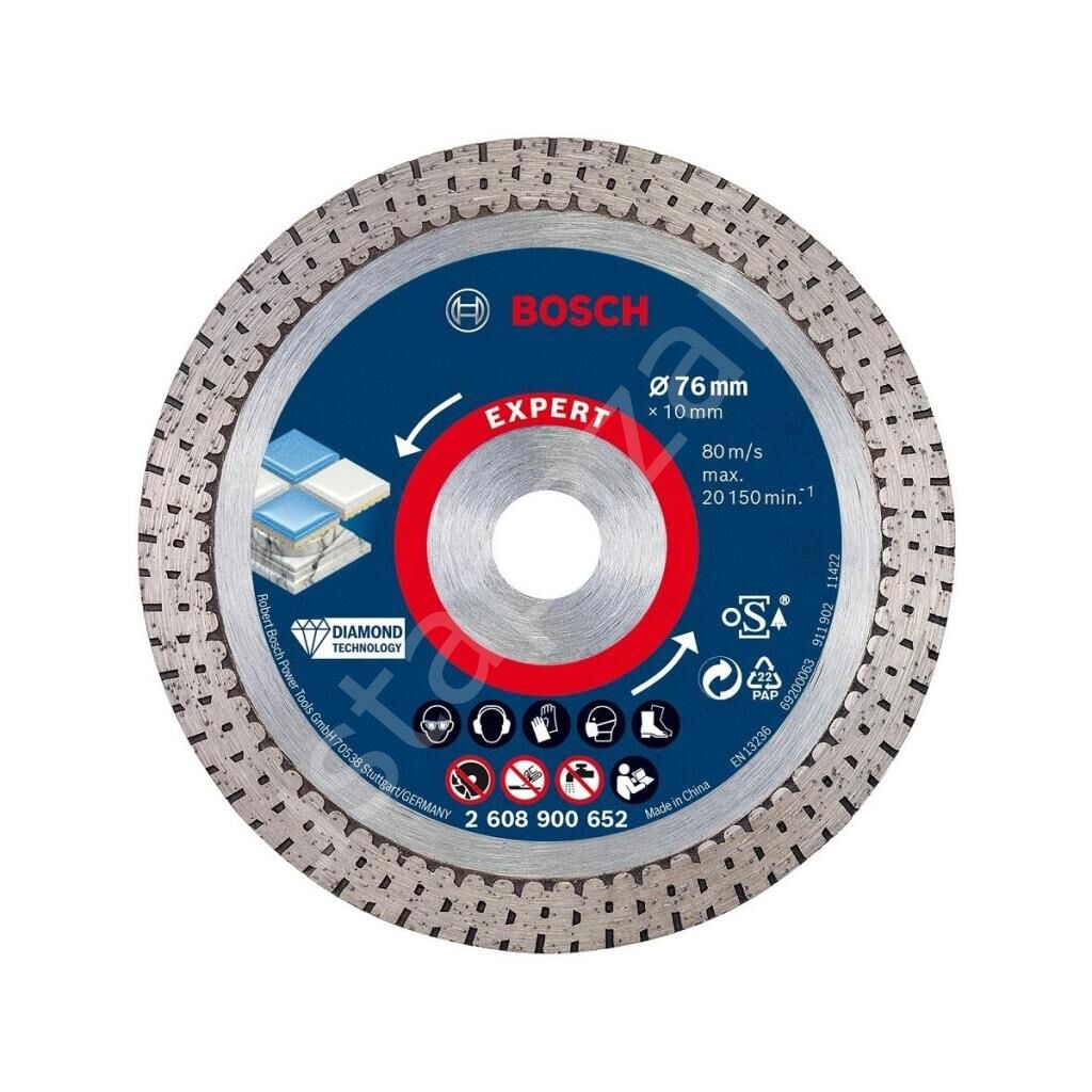 Expert 76 mm Seramik Kesme Diski Gws 12 Uyumlu 2608900652