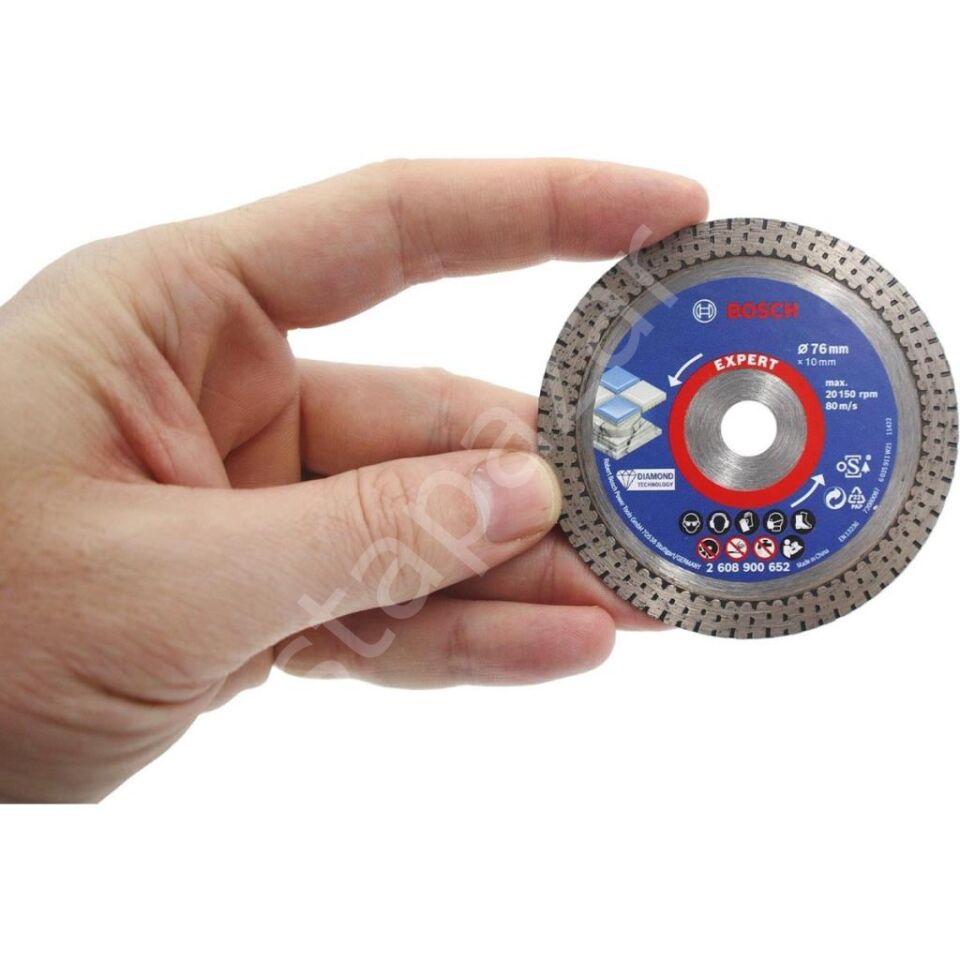 Expert 76 mm Seramik Kesme Diski Gws 12 Uyumlu 2608900652