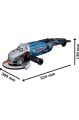 Bosch Professional GWS 30-230 B Büyük Taşlama Makinesi 06018G1000