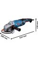 Bosch Professional GWS 30-230 B Büyük Taşlama Makinesi 06018G1000
