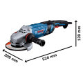 Bosch Professional GWS 30-180 B 2800 W Büyük Taşlama Makinesi 06018G0000