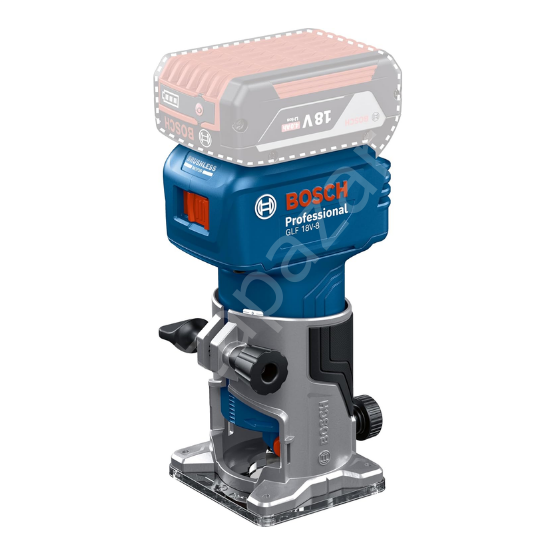 Bosch Profesyonel GLF 18V-8 Freze Makinesi Solo (Akü ve Şarj Cihazı Yoktur) 06016C6020