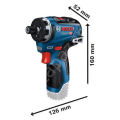 Bosch Professional GSR 12V-35 HX 3 Ah Çift Akülü Delme Vidalama Makinesi 06019J9101