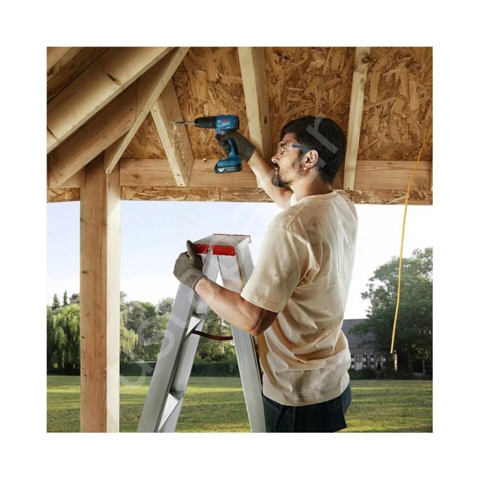 Bosch Profesyonel Gsb 185 Darbeli Çift Akülü 2X 2 Ah  Matkap +82 Parça Uç Seti 0615990N2P
