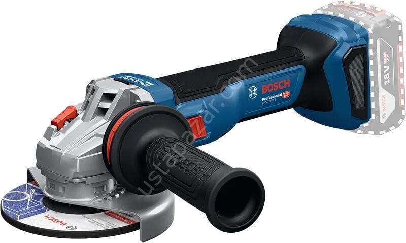 Bosch Profesyonel GWS 18V-11 S Devir Ayarlı Akülü Taşlama Makinesi 125 mm 06019N4000 (Solo -Aküsüz)