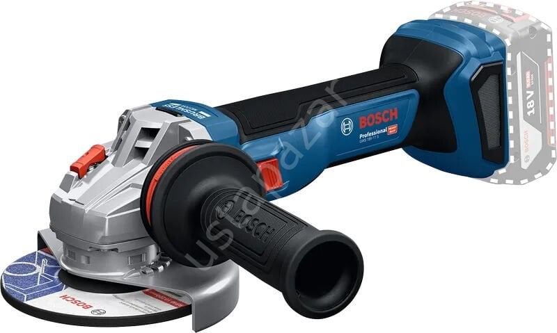 Bosch Profesyonel GWS 18V-11 S Devir Ayarlı Akülü Taşlama Makinesi 125 mm 06019N4000 (Solo -Aküsüz)