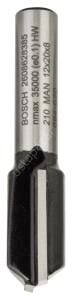 Bosch - Standard Seri Ahşap İçin Çift Oluklu, Sert Metal Düz Freze Ucu 8*12*51mm 2608628385