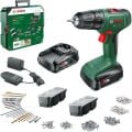 Bosch Easydrill 18V-40 1.5AH Çift Akü Delme/vidalama + 241 Parça Aksesuar Seti