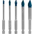 Expert Hex-9 Hardceramic Delme Ucu Seti 4/5/6/8/10 mm 5 Parça