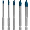 Expert Hex-9 Hardceramic Delme Ucu Seti 4/5/6/8/10 mm 5 Parça