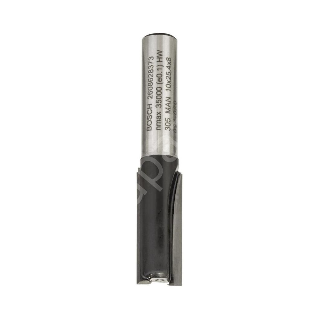 Sdw Çift Oluklu Düz Freze Ucu 8 x 10 x 56 mm