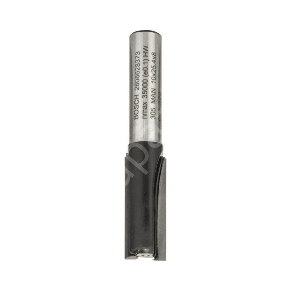 Sdw Çift Oluklu Düz Freze Ucu 8 x 10 x 56 mm