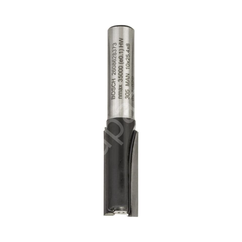Sdw Çift Oluklu Düz Freze Ucu 8 x 10 x 56 mm
