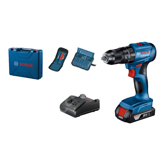 Bosch Professional GSB 185-Li 2.0 Ah Tek Akülü Kömürsüz Motor Darbeli Matkap - 06019K3102