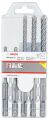 Bosch - SDS plus-5X Serisi Kırıcı Delici Matkap Ucu 5 Parça Set (5,6 x 110 mm, 6,8,10 x 160 mm) 2608833910