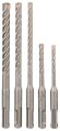 Bosch - SDS plus-5X Serisi Kırıcı Delici Matkap Ucu 5 Parça Set (5,6 x 110 mm, 6,8,10 x 160 mm) 2608833910