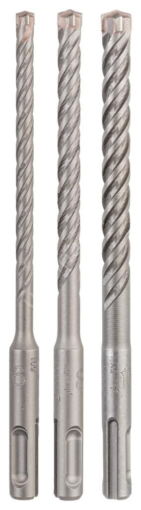 Bosch - SDS plus-5X Serisi Kırıcı Delici Matkap Ucu 3 Parça Set ( 6,8,10 x 160 mm) 2608833912