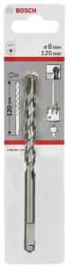 Bosch - SDS-Plus ve Altıgen Şaftlı Buat Ucu Adaptörleri için Merkezleme Ucu 8*120 mm 2608596157