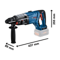 Bosch Professional  GBH 18V-28 D Akülü SDS Plus Kırıcı-Delici (Solo-Aküsüz) 0611919003