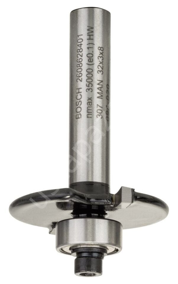 Bosch - Standard Seri Ahşap İçin Çift Oluklu, Sert Metal Bilya Yataklı Diskli Kanal Frezesi 8*32*3*51 mm 2608628401