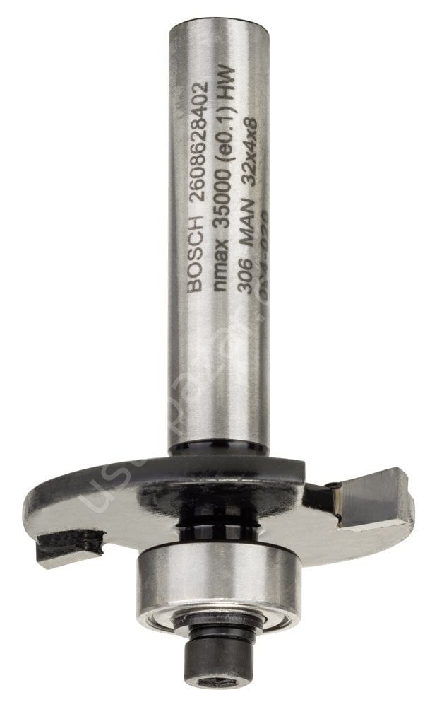 Bosch - Standard Seri Ahşap İçin Çift Oluklu, Sert Metal Bilya Yataklı Diskli Kanal Frezesi 8*32*4*51 mm 2608628402