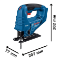 Bosch Gst 183-Lİ Dekupaj Testere (Solo)