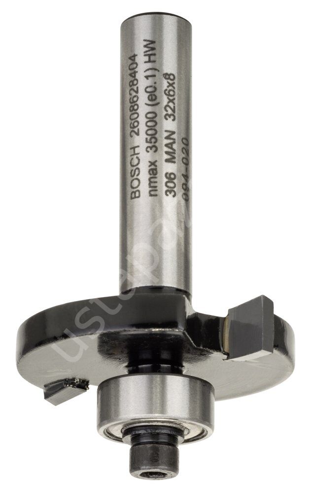 Bosch - Standard Seri Ahşap İçin Çift Oluklu, Sert Metal Bilya Yataklı Diskli Kanal Frezesi 8*32*6*51 mm 2608628404