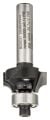 Bosch - Standard Seri Ahşap İçin Çift Oluklu, Sert Metal Bilya Yataklı Yuvarlama Frezesi 8*4*53 mm 2608628339