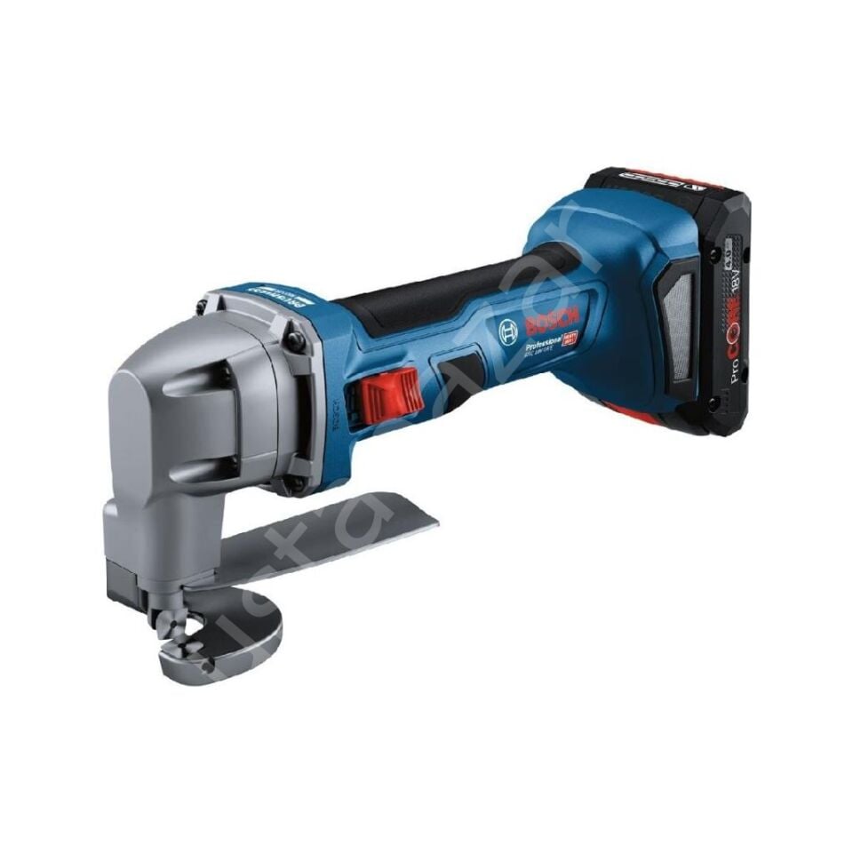Bosch Professional GSC 18V-16 E 4 Ah Procore Tek Akülü Sac Kesme Makası